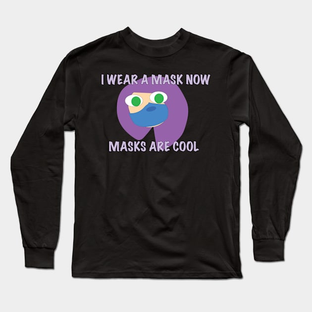 i wear a mask Long Sleeve T-Shirt by Sassifrassically's  'Swasome Shop